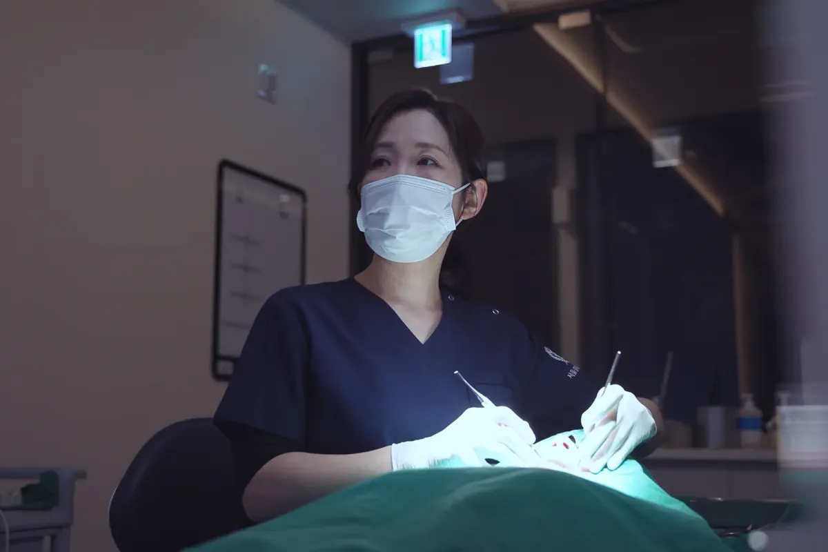 평택 임플란트 뼈이식 — 수술 장면
